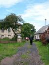 Libenice - the former Evangelical school (on the left)