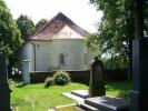 Libenice - the Evangelical church viewed from west