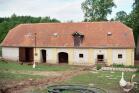 Pelestrov - 'Ranger's house' - present view of the former western part of the farmstead (Jan*1726 Vyborny+1776 of the northern H.Brod branch was its steward)