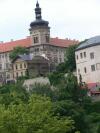 Kutna Hora - eastern tower of the Jesuit College and the Little Castle