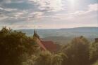 View from Lipnice Castle ruins