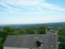 View from Lipnice Castle to E (Havlickuv Brod on the horizon)