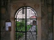 the gate of the Maltese Knights church