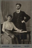 Josef(*1886) Vyborny s manzelkou Zdenkou