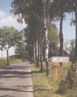 The road to Pisek - Hradiste