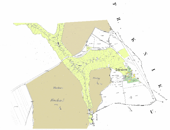 Mapa Pelestrova