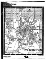 The map of Watertown